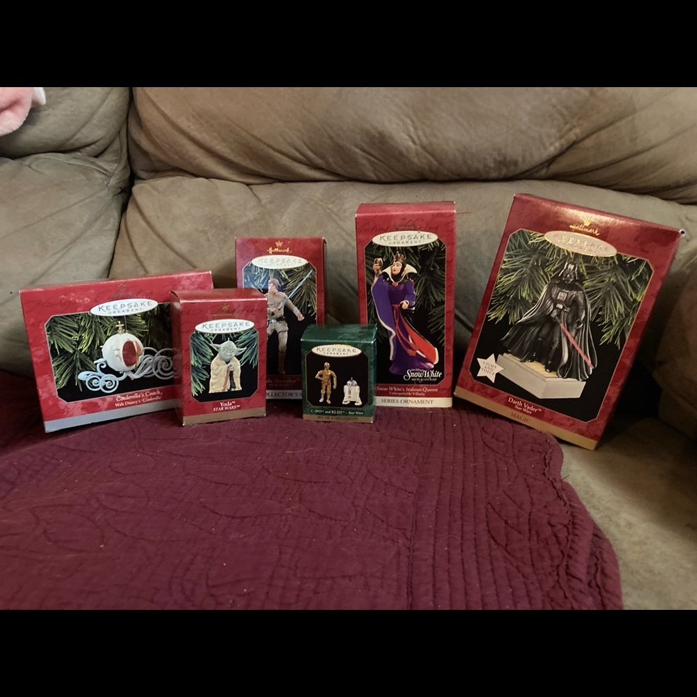 Hallmark keepsake ornaments